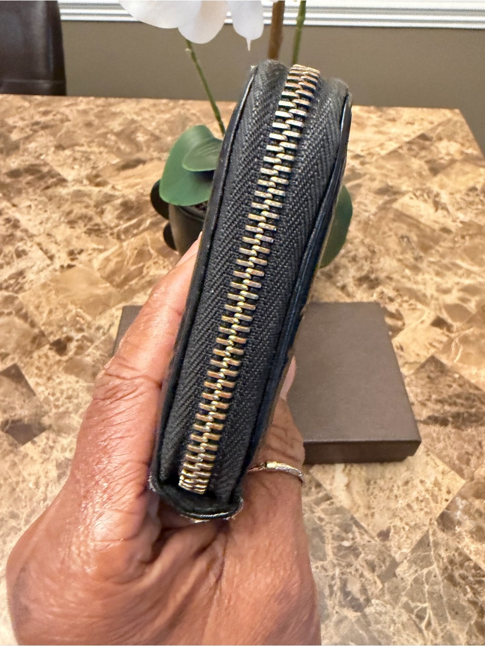 GUCCI Guccissima Leather Wallet & Box - Picture 6 of 12